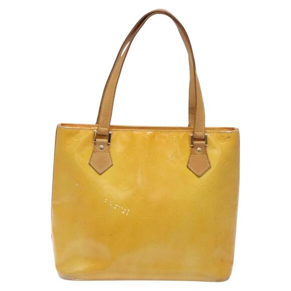 LOUIS VUITTON Monogram Vernis Houston Hand Bag Gris M91053 - Picture 3 of 13